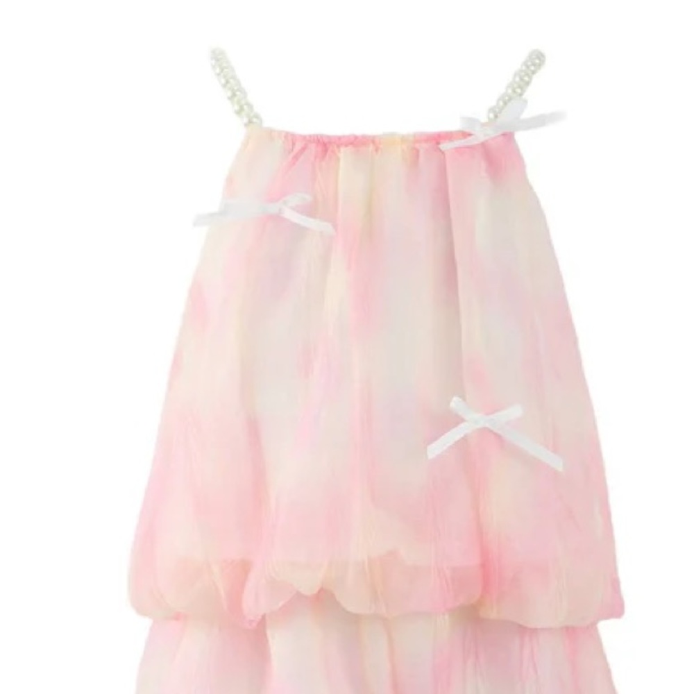 LOLA & THE BOYS Sunset Ombré Bow (top only)